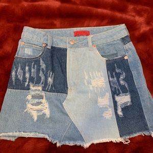 Jean skirt